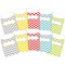 Barker Creek Chevron Beautiful Peel & Stick Library Pockets, Multi-Design, 60/Set 3836 - alternate 1
